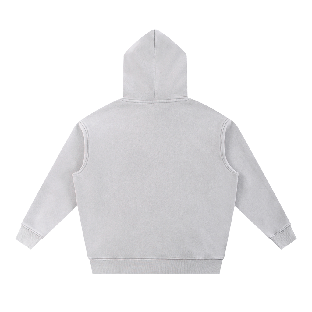 I Move Different Snow Wash Fleece Oversize Hoodie
