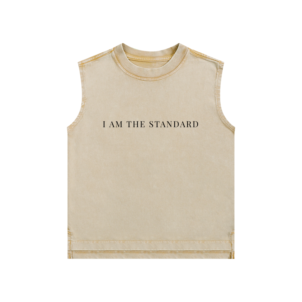 I'm The Standard Snow Washed Kids' Tank Top