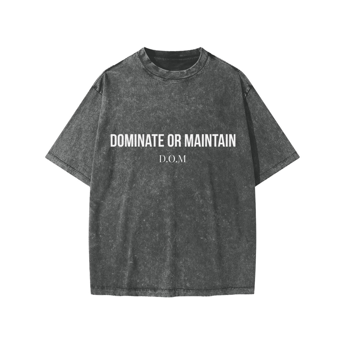 Dominate Or Maintain Snow Washed Kids' T-Shirt