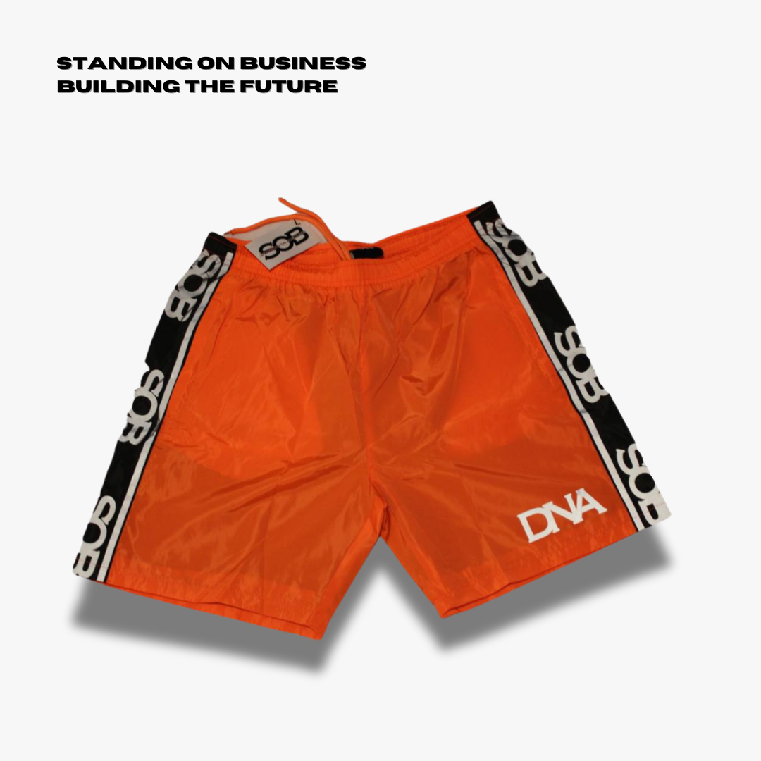 SOB shorts orange