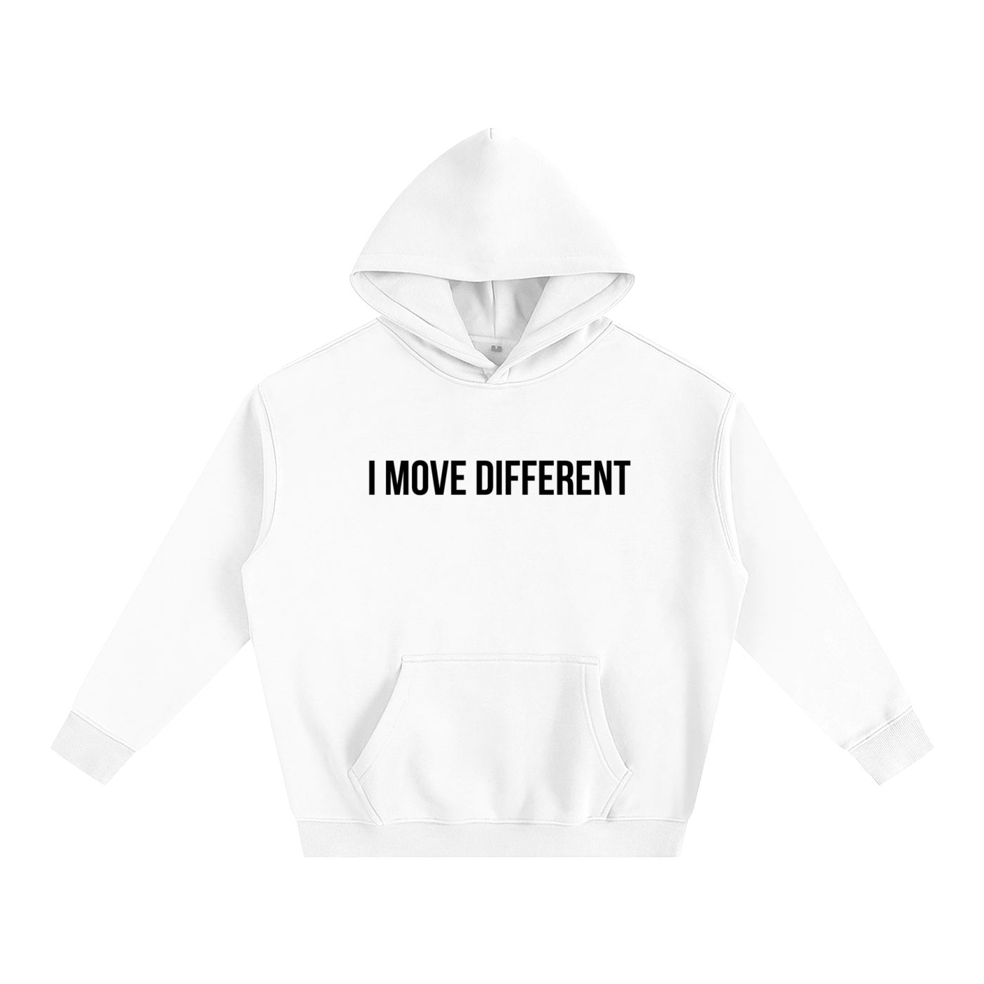 I Move Different Oversize Fleeced Hoodie