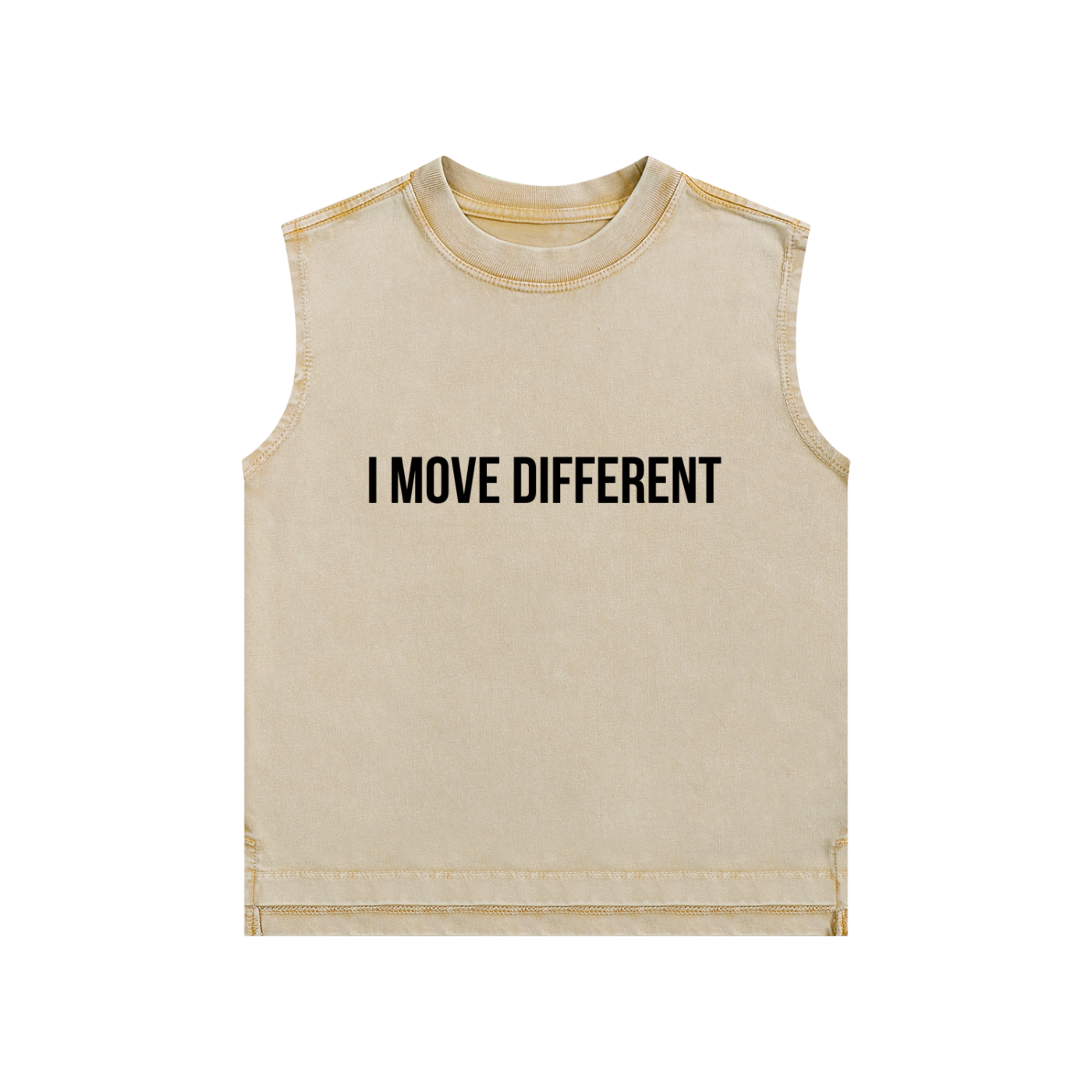 I Move Different Snow Washed Kids' Tank Top