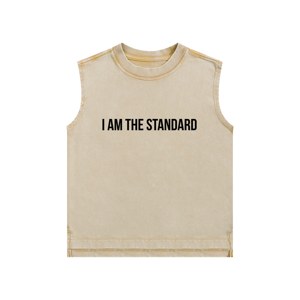 I'm The Standard Snow Washed Kids' Tank Top