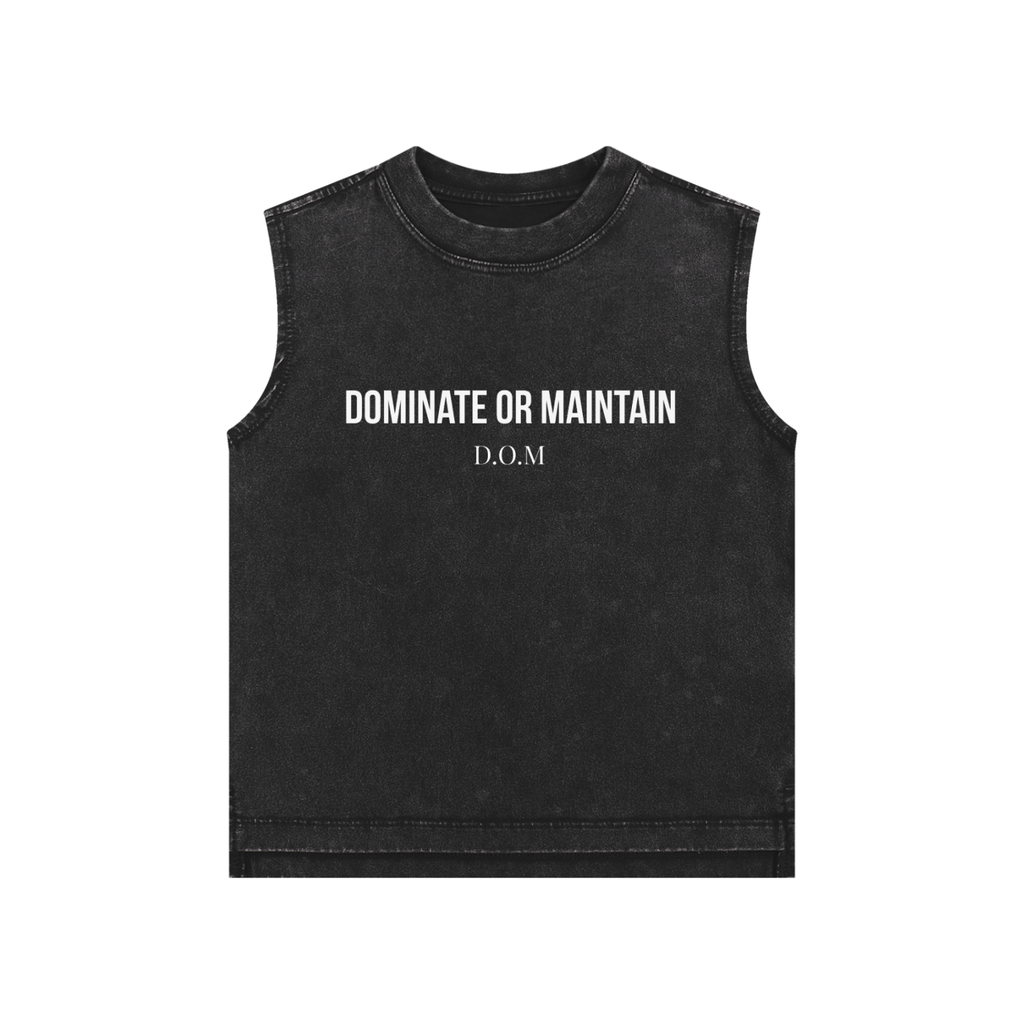 Dominate Or Maintain Snow Washed Kids' Tank Top