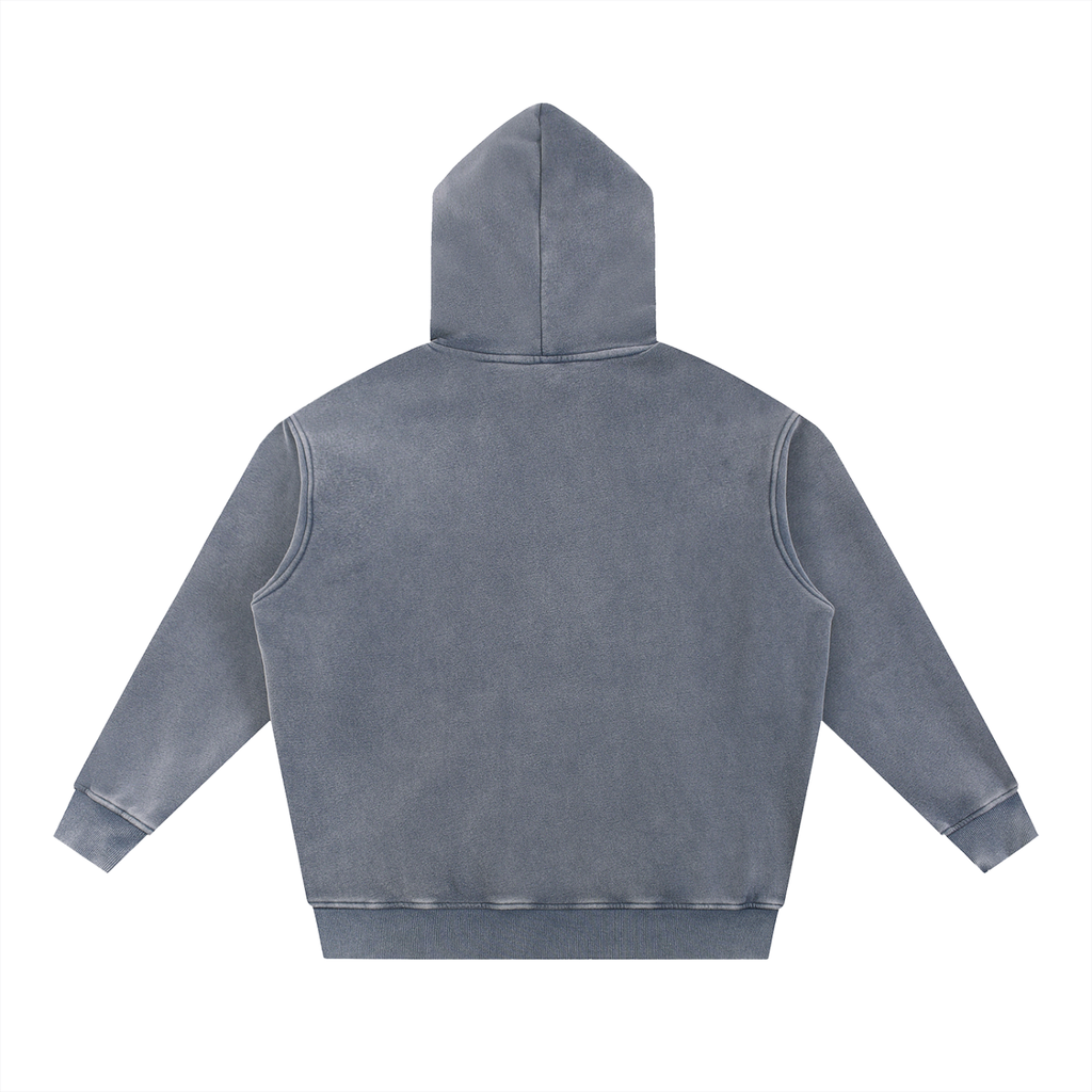 I'm The Standard Snow Wash Fleece Oversize Hoodie