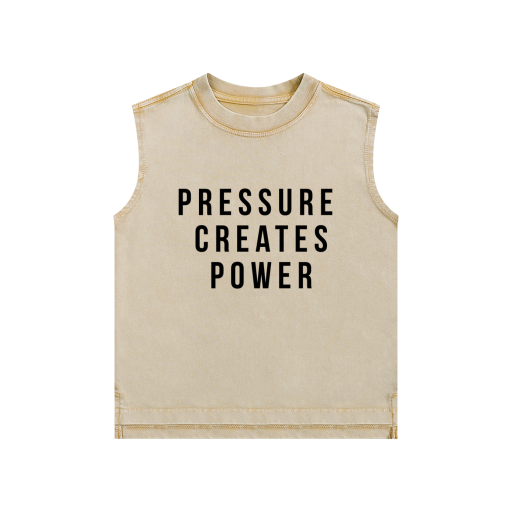 Pressure Creates Power Snow Washed Kids' Tank Top