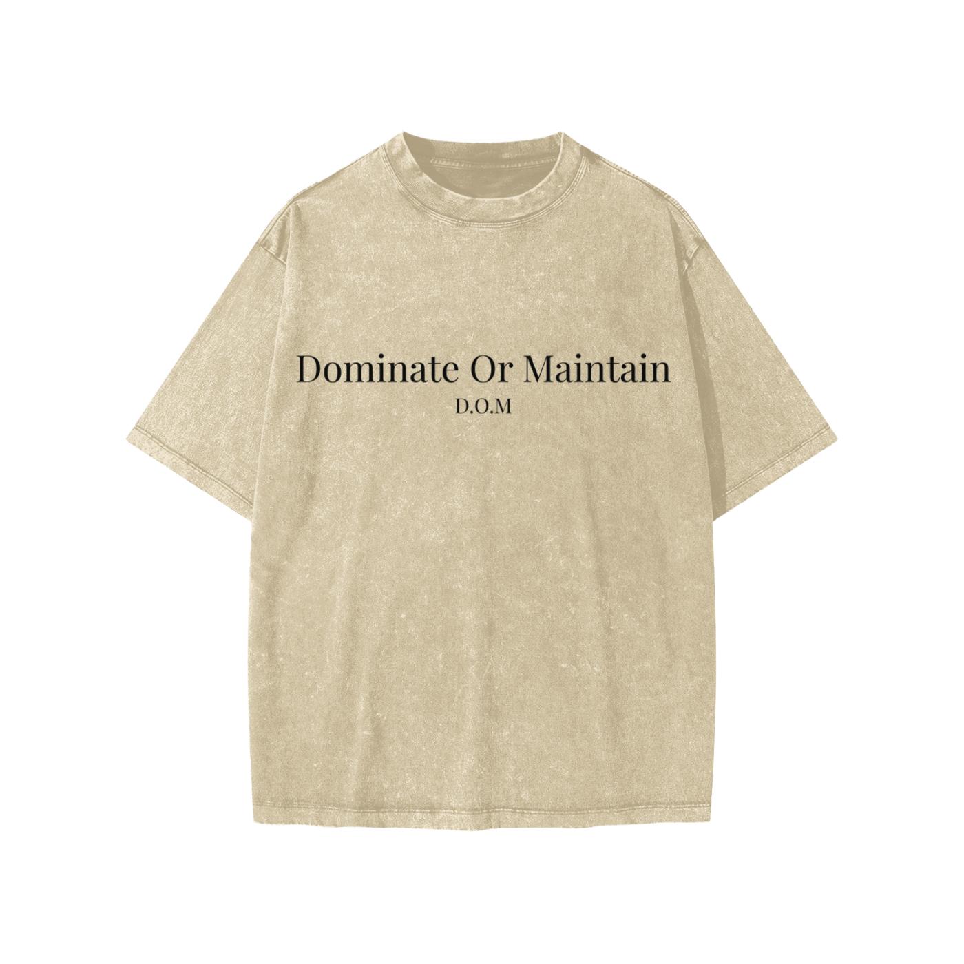 Dominate Or Maintain Snow Washed Kids' T-Shirt