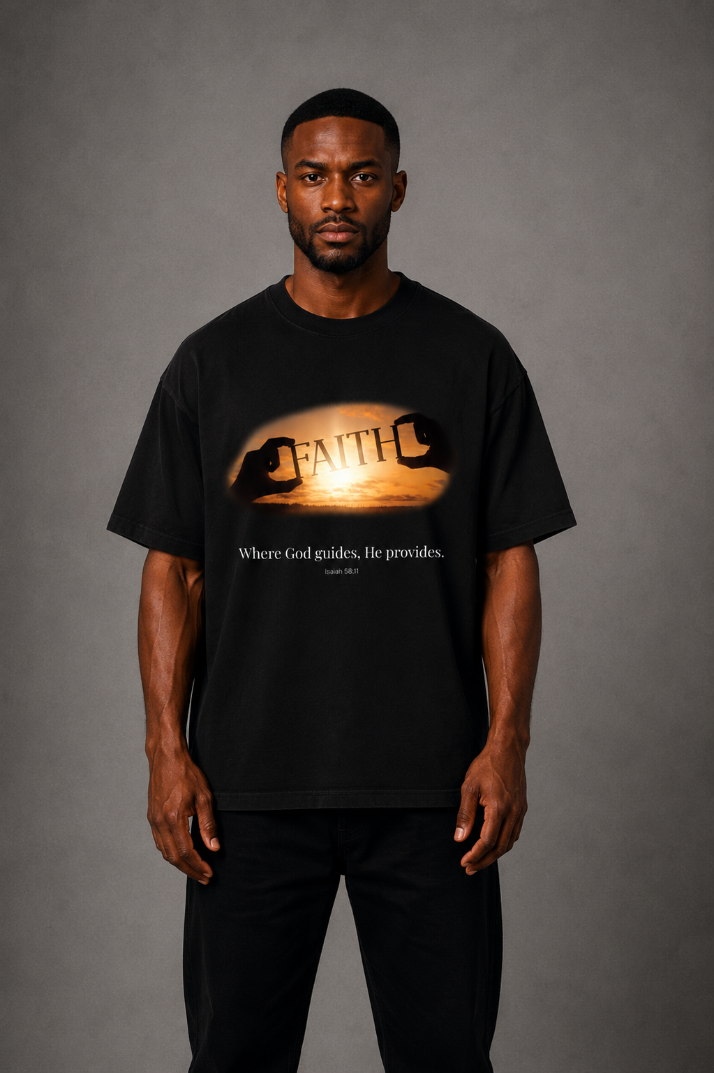 Faith in Your Hands – Premium Tee
