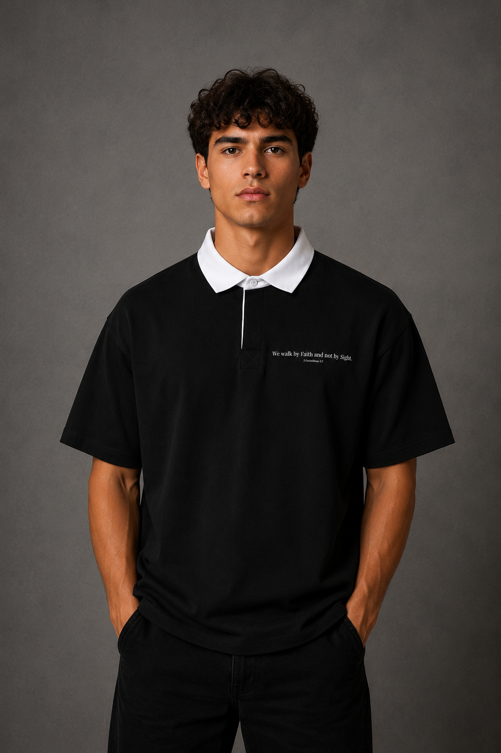 We Walk by Faith – Polo Tee