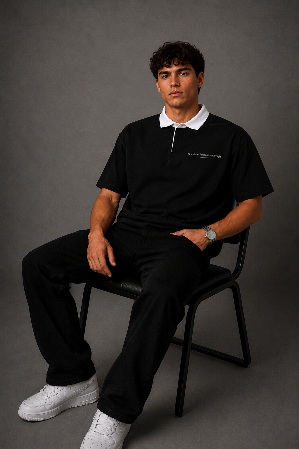 We Walk by Faith – Polo Tee