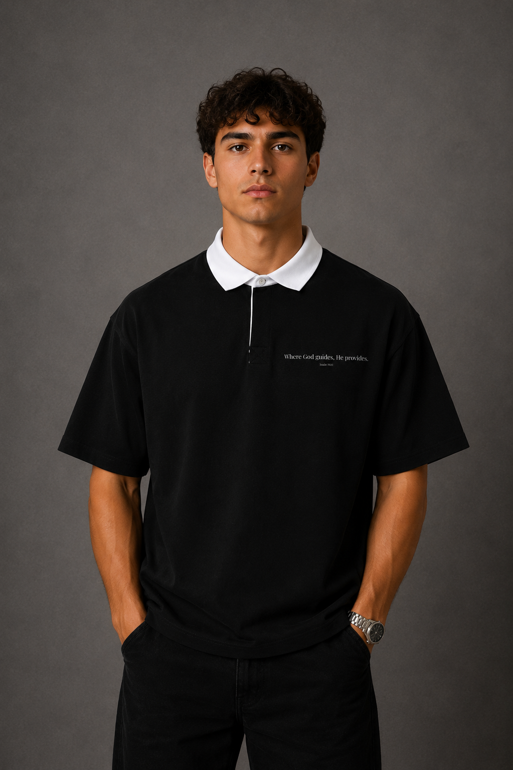 Where God Guides – Polo Tee