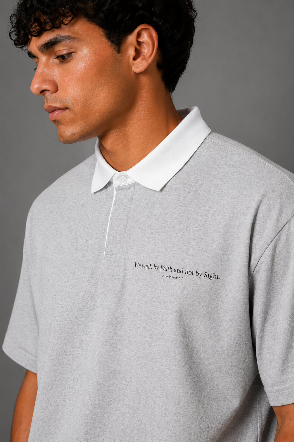 Faith Over Sight Polo Tee