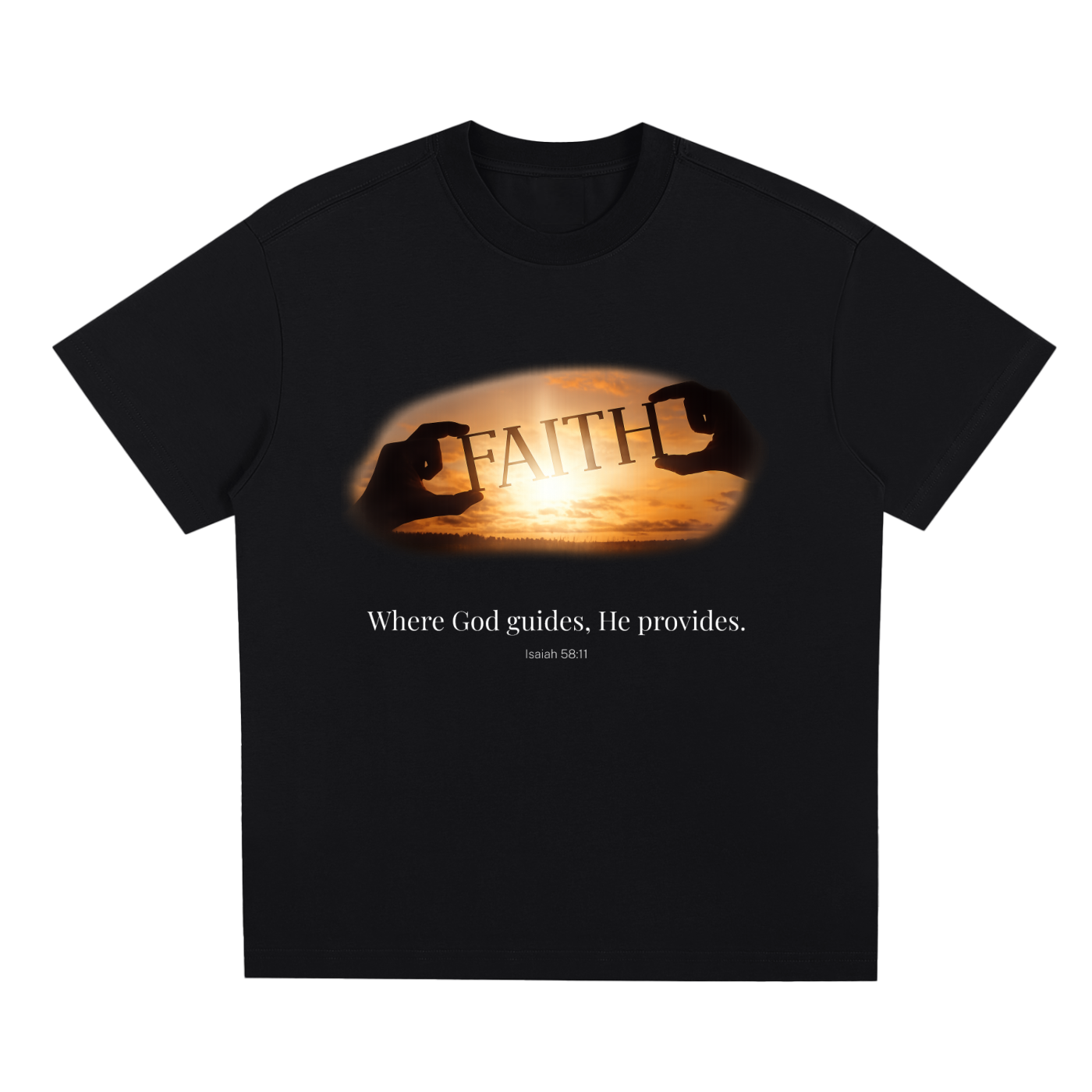 Faith in Your Hands – Premium Tee