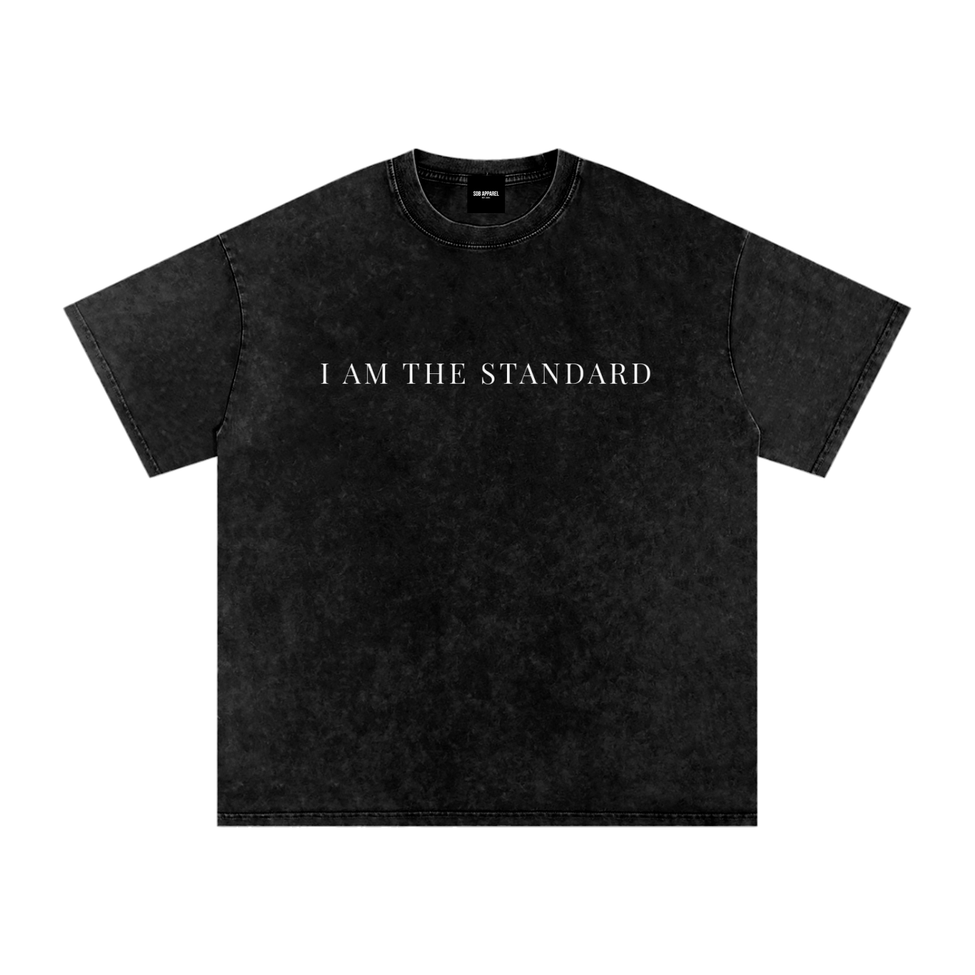 I'm The Standard Snow Washed Oversized Cotton T-Shirt