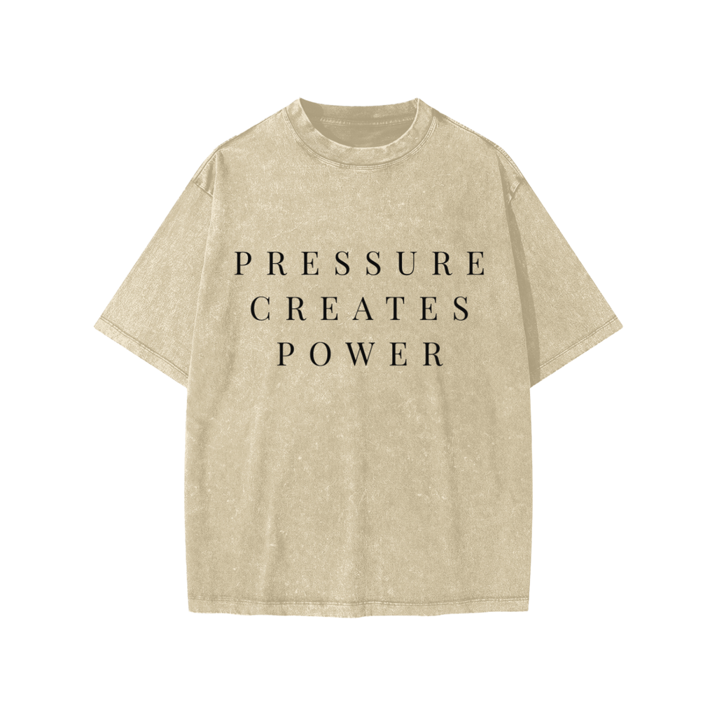 Pressure Creates Power Snow Washed Kids' T-Shirt