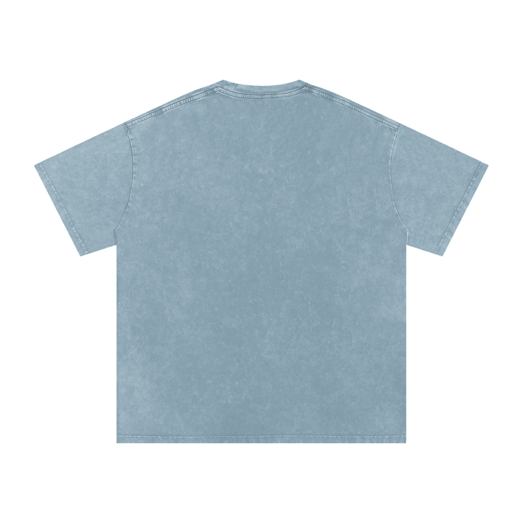 Pressure Creates Power Snow Washed Oversized Cotton T-Shirt