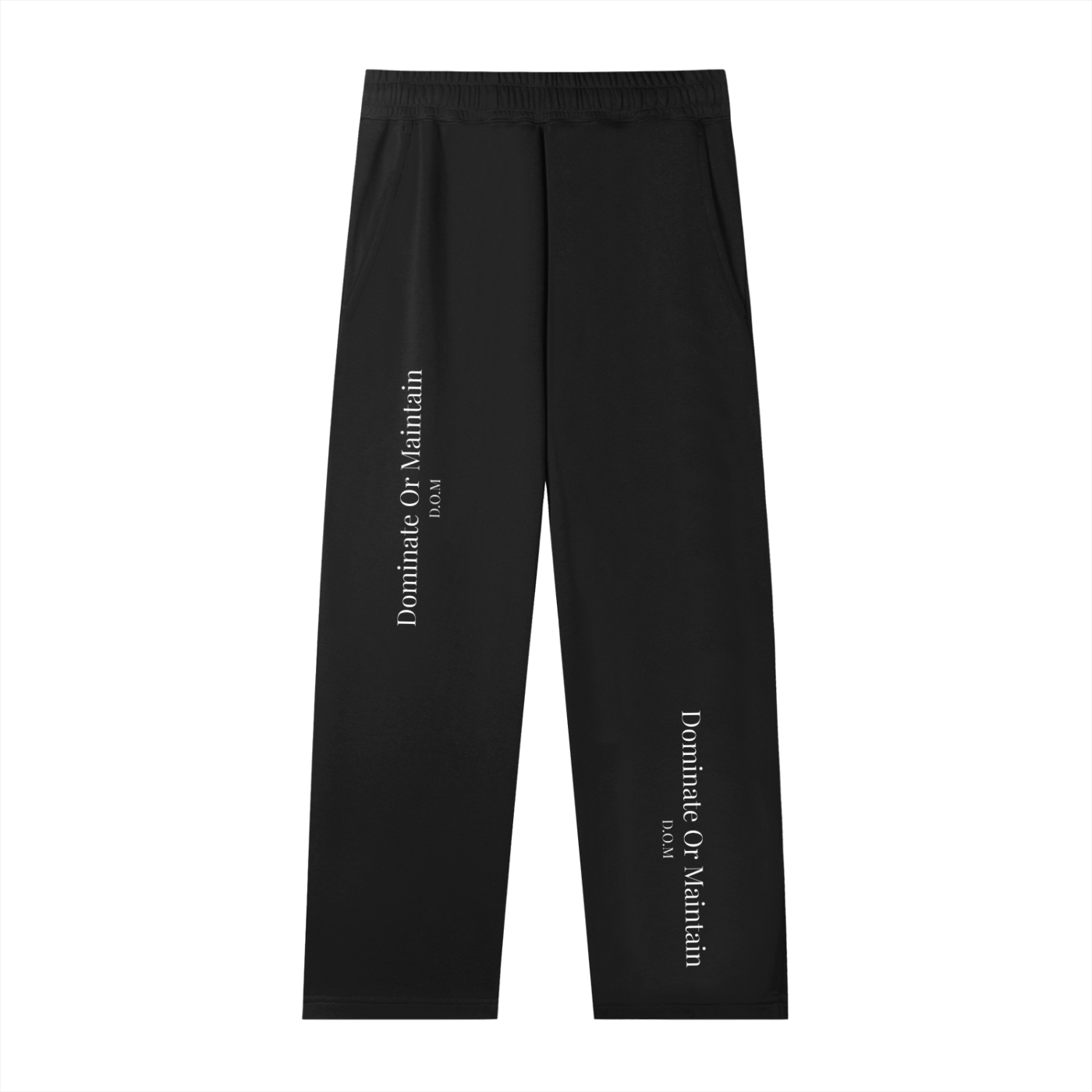 Dominate Or Maintain Essential Straight-Leg Sweatpants