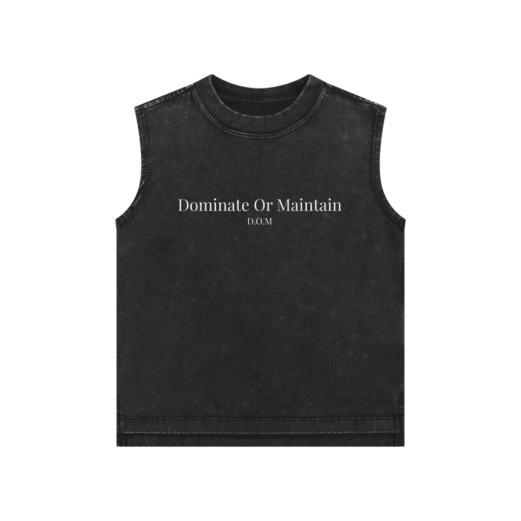 Dominate Or Maintain Snow Washed Kids' Tank Top