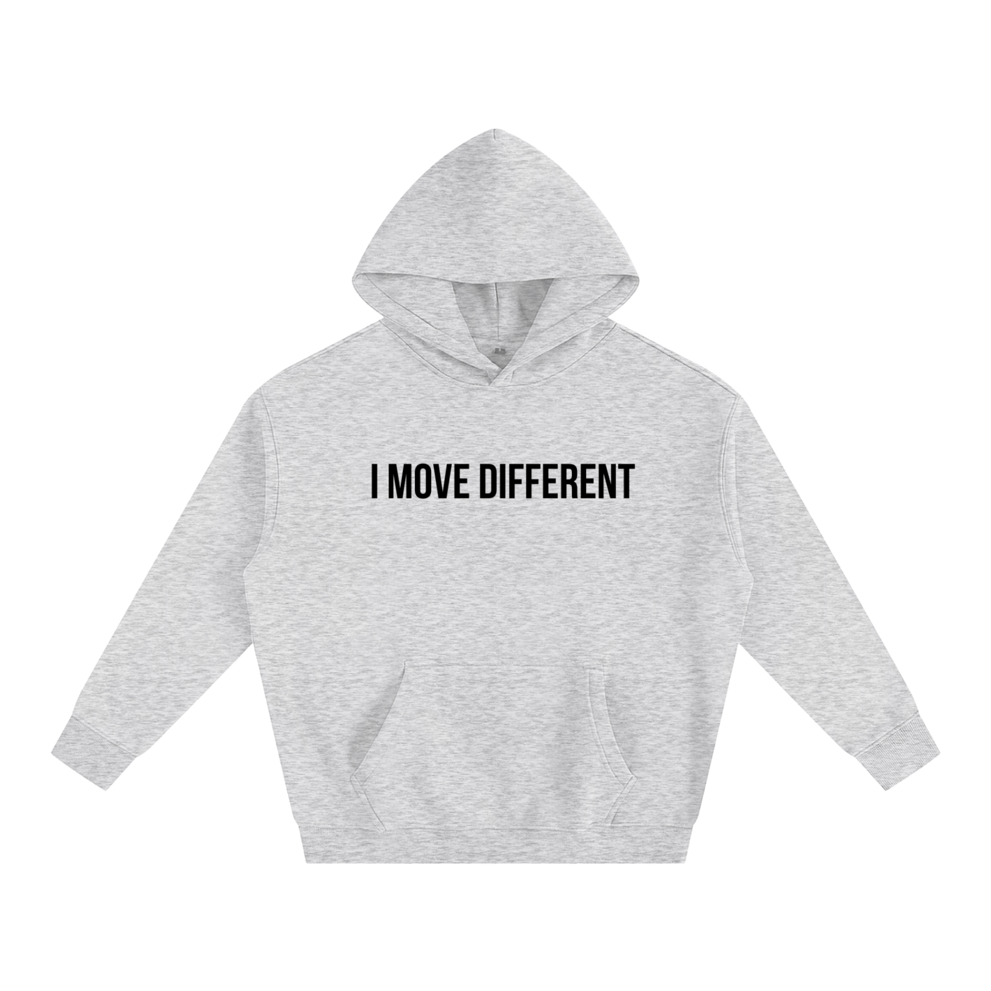 I Move Different Oversize Fleeced Hoodie